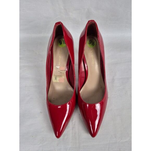BCBGeneration Women’s 9.5 Red Patent Leather Pointed Toe Stiletto High Heel Pump - Picture 5 of 8